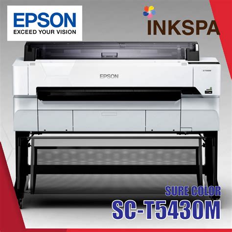 Epson T5430m เครื่องพิมพ์เอนกประสงค์ เครื่องพิมพ์cad ขนาด A0 สแกนได้ในตัว