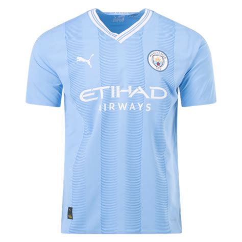 Men's Authentic Puma Manchester City Home Jersey 23/24 | SOCCER.COM