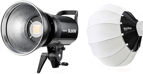 Godox Sl W Luz De Video Led Con Godox Cs D Linterna Softbox