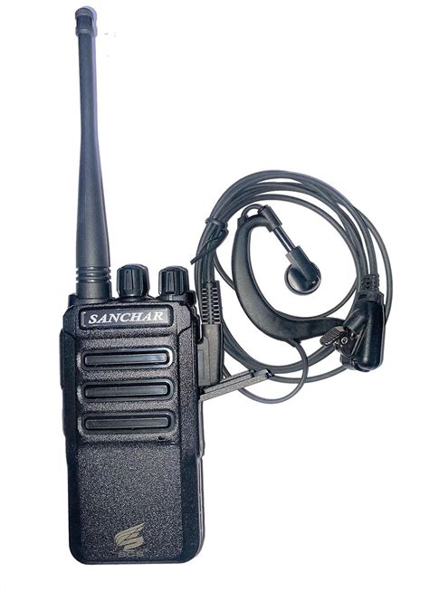 Uhf License Free Walkie Talkie With Earpiece Long Range Sanchr G U