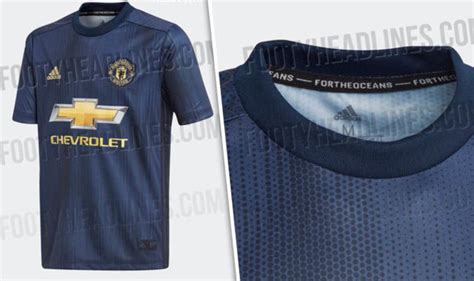 Man Utd third kit leaked – Blue 2018/19 strip made of recycled plastic | Football | Sport ...