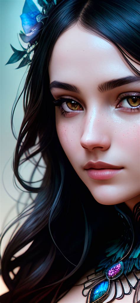 Beautiful Woman Wallpaper 4K AI Art