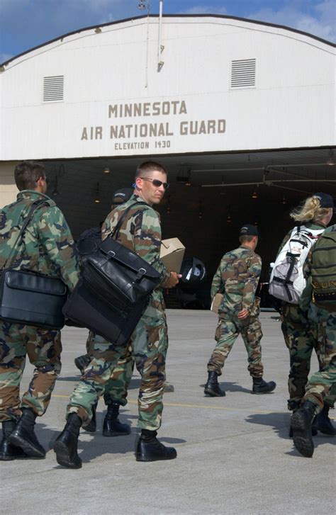 US Air Force USAF Airmen Assigned To The 148th Fighter Wing FW