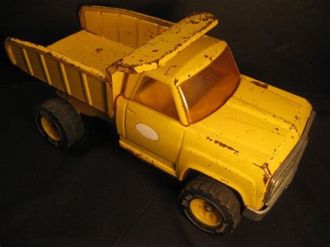 Vintage Yellow Tonka Dump Truck Xr 101 Model 13190 Retro 1970s Pressed