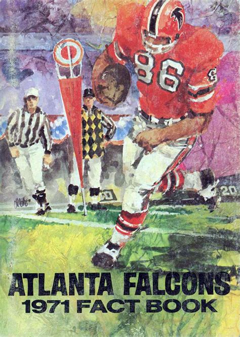 Nfl Media Guide Atlanta Falcons Sportspaper Info