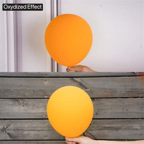 Partywoo Tangerine Orange Balloons 50 Pcs 12 Inch Dark Orange Balloons