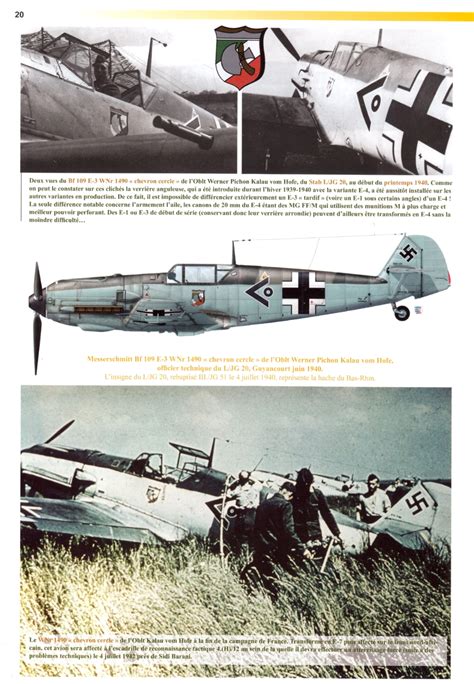 Asisbiz Messerschmitt Bf 109E4 Stab I JG20 Hofe WNr 1490 France 1940