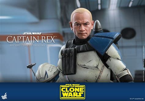 Hot Toys Star Wars The Clone Wars 1 6 Captain Rex Figures