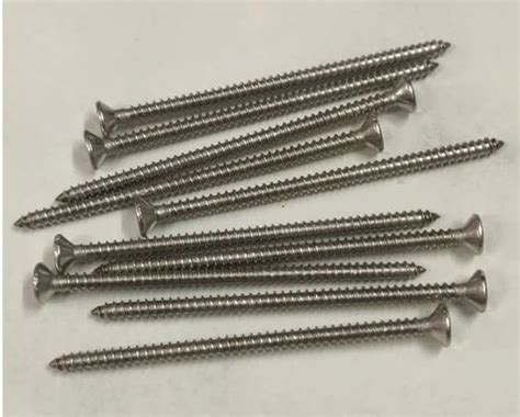 13 Mm Mild Steel Self Tapping Sheet Metal Screw Flat At Rs 156 Box In