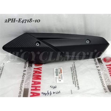 Yamaha Muffler Cover Heat Guard For Mio I M Original Shopee