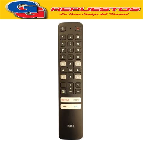 Control Remoto Lcd Led Smart Rca Tcl Hitachi Admiral R