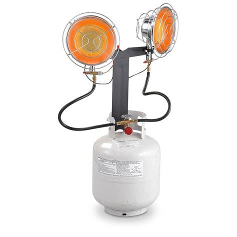 30,000-BTU Double-top Propane Heater - 232870, Outdoor Heaters at ...