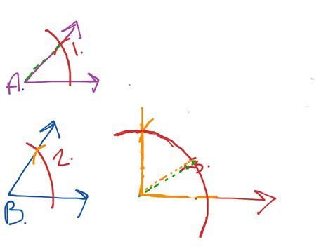 Constructing A Congruent Angle Math Geometry Angles Showme