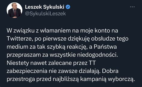 Antykomunizm on Twitter Panie SykulskiLeszek żeby ostatecznie