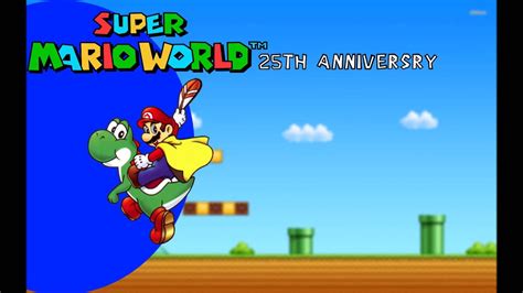 Super Mario World Overworld Bit Remix Th Anniversary Youtube