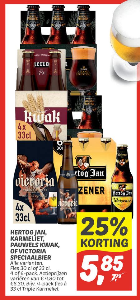 Hertog Jan Speciaalbier Folder Aanbieding Bij Dekamarkt Details