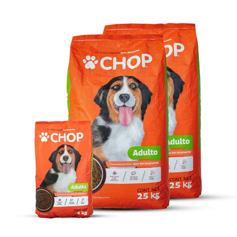 Croquetas Chop Para Perro Adulto 2 Bultos 25kg Y 1 Bulto Chop Adulto