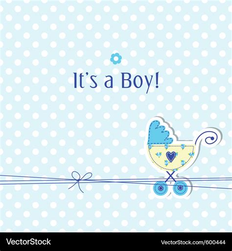 Baboy Arrival Card Royalty Free Vector Image Vectorstock
