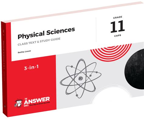 Grade Physical Sciences Study Guides The Answer Series