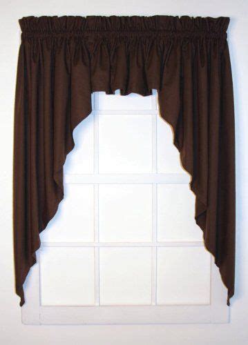 Dayita Solid Color Tailored 3 Piece Swags And Valance Curtains Set 120