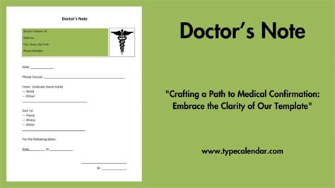 Free Printable Fake Real Doctors Note Templates For Work Online