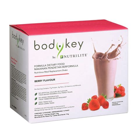 Pouches X G Amway Bodykey By Nutrilite Meal Replacement Shake