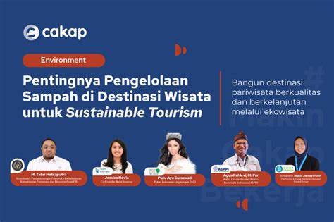 Cakap Upskill X Waste4Change Pentingnya Pengembangan Pariwisata