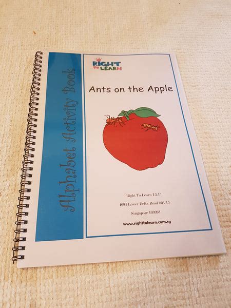 Ants On The Apple Writing Activity Book 2 Advanced Righttolearn