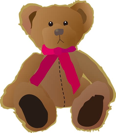 Bear Toys Teddy Free Vector Graphic On Pixabay