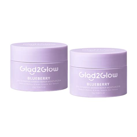 Jual Glad2Glow Moisturizer 2PCS Blueberry 5 Ceramide Barrier Repair