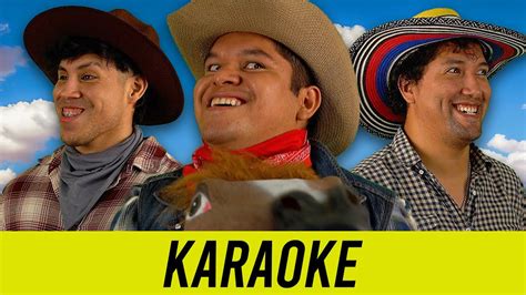 La Cumbia De Los Vaqueros Karaoke Pista Instrumental Letra Bukano