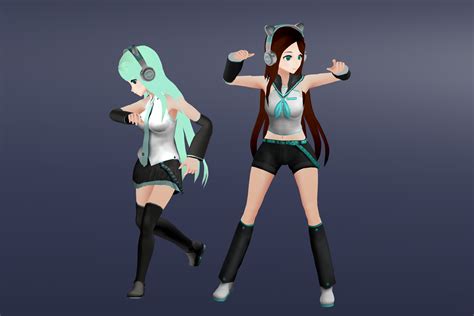 Dancers Anime Girl Characters 3d 人形角色 Unity Asset Store