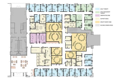 Kaiser Behavioral Health Center Tlcd Architecture Hospital Floor