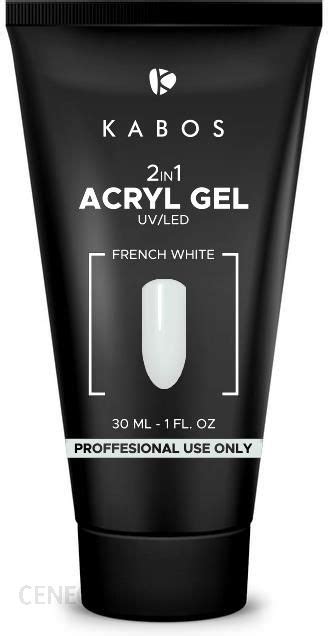 Kabos 2in1 Acryl Gel French White 30ml Opinie I Ceny Na Ceneo Pl