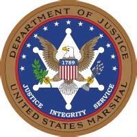 Us Marshals Service Usms Siegel Vektorgrafik