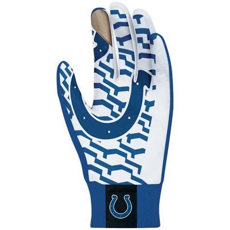 Nike Indianapolis Colts Stadium Gloves in Blue for Men - Lyst