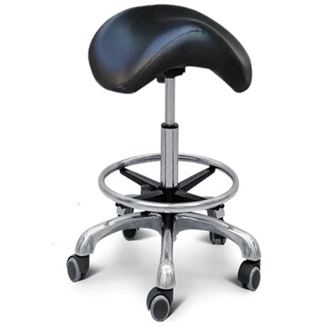 Medical Steel Dental Doctor Stool Hospital Adjustable Ergonomic Saddle