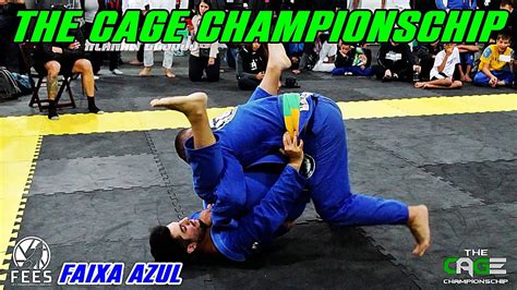 Jiu Jitsu Faixa Azul The Cage Championschip Lutas Casadas Youtube