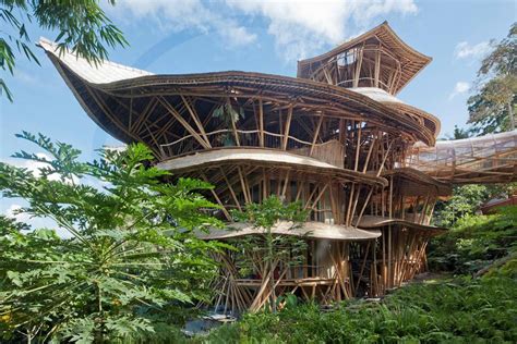 La Merveilleuse Maison En Bambou Delora Hardy Bali Bamboo House