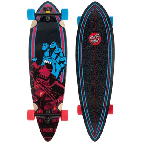 Stranger Things Screaming Hand 920in X 33in Pintail Skate Hyper Ride