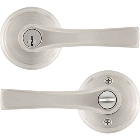 Weiser Katella Entry Lever For Exterior Doors With Smartkey Security Satin Nickel 9gla5350 176