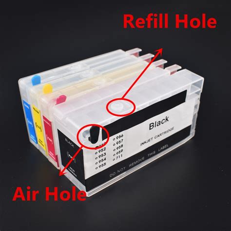 For Hp 952 953 954 955 Xl Refillable Ink Cartridge Arc Chip For Hp Officejet Pro