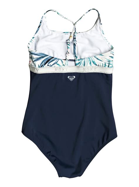 Girls 7 14 Blingbling Surf One Piece Swimsuit Ergx103023 Roxy