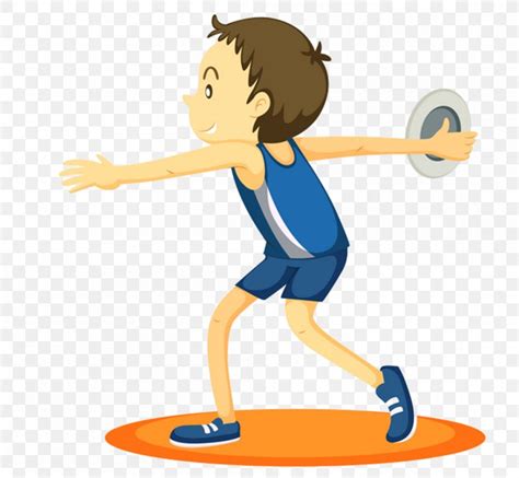 Discus Throw Vector Graphics Royalty Free Stock Illustration Sports