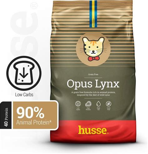 Husse Opus Lynx Ultra Top Graanvrij Kattenvoer Kg Bol