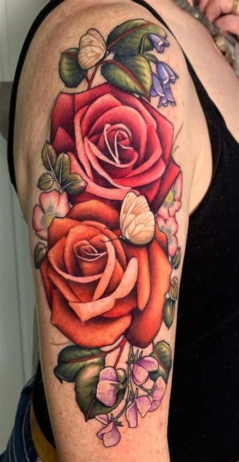 80 Neo Traditional Rose Tattoo Ideas Traditional Rose Tattoos Neo