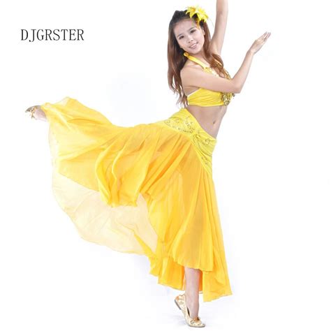 Djgrster Hot Sale Sexy For Women Two Piece Suit Belly Dance Costume Set