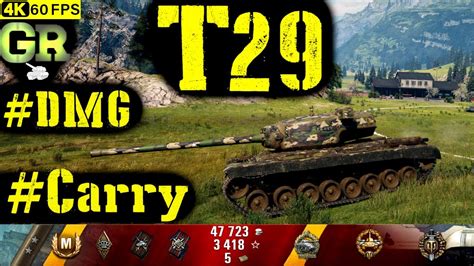 World Of Tanks T29 Replay 8 Kills 4 5k Dmg Patch 1 4 0 Youtube