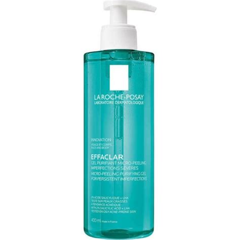 La Roche Posay Effaclar Face And Body Micro Peeling Purifying Gel Wash