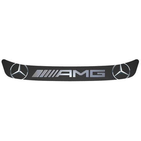 Mercedes Amg Helmet Visor Sunstrip Laminated Decal Cafe Racer